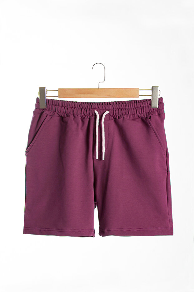 Men's Plum Basic Regular Fit Shorts & Bermudas - 1