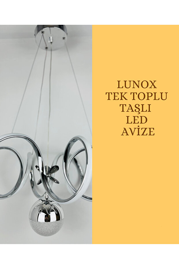 TEK TOPLU TAŞLI AVİZE - 1