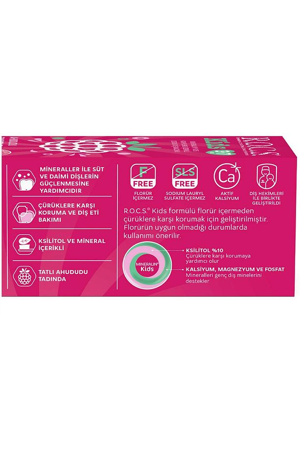 Kids 3-7 Ahududu Smoothie Diş Macunu 45g - 4