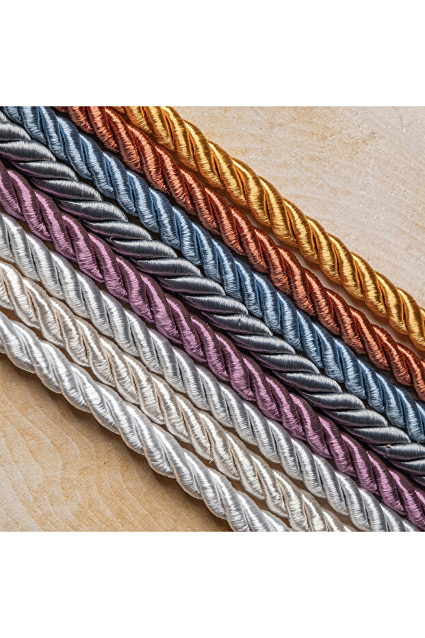 Örgü ipi, Halat ipi, Kordon ip 10mm 1 metre Supla Runner Servis Yapımı - 4