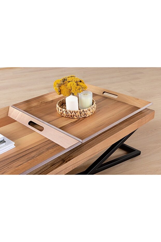 TOWLY TEPSİLİ ORTA SEHPA - 3