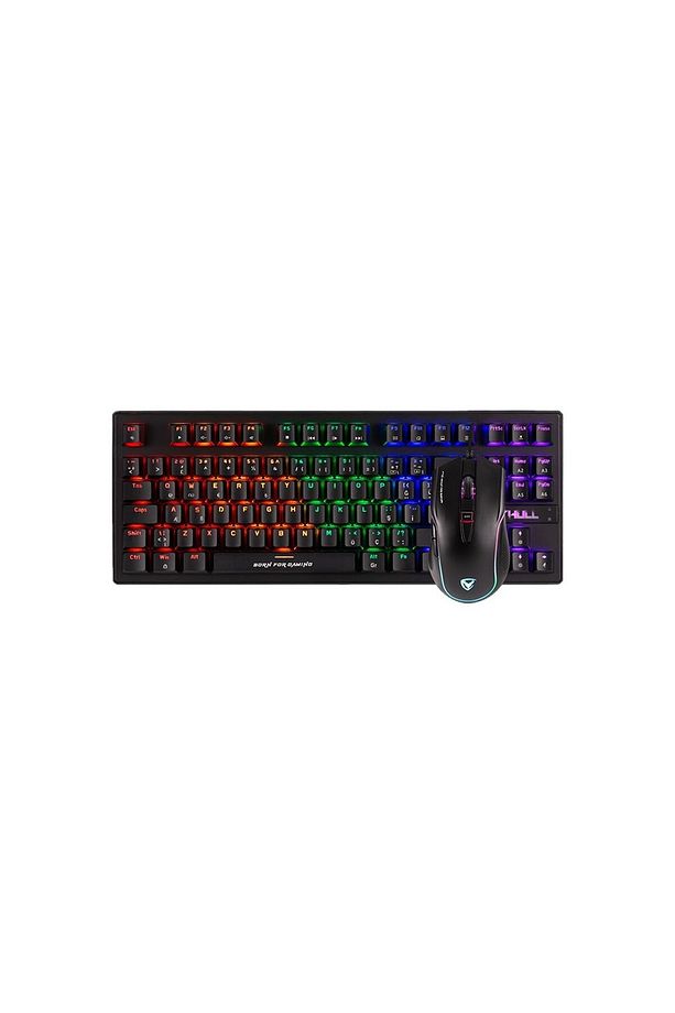 Thl-Gc-Vtx1 Gamıng Set (Kablolu Mekanik Mavi Swıtch Rgb Klavye + Kablolu 10.000 Dpı Rgb Mouse) - 1
