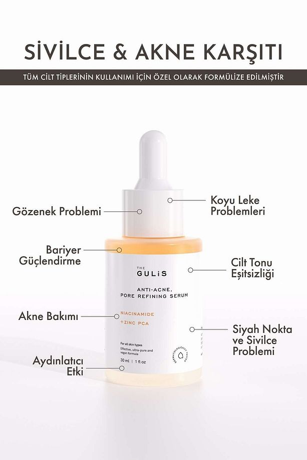Sivilce Ve Siyah Nokta Karşıtı %5 Niacinamide Serum 30 Ml - 3
