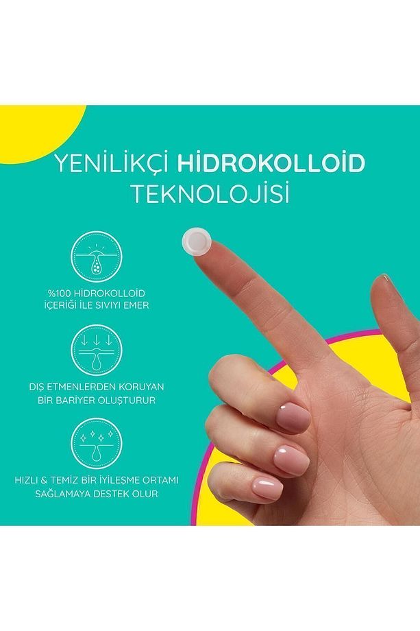 S.o.s Band - 15 Adet Sivilce/akne Bandı - Pimple Patch- Hidrokolloid Bant - 5