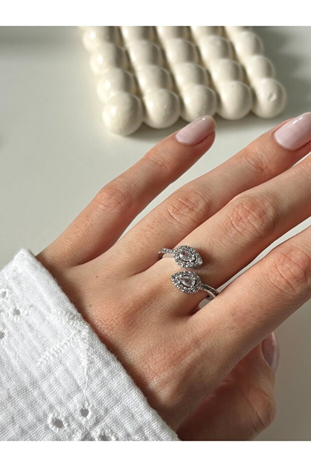 Drop Model Double Baguette Ring - 1