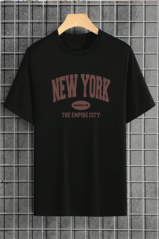 Cotton New York Printed Oversize T-Shirt