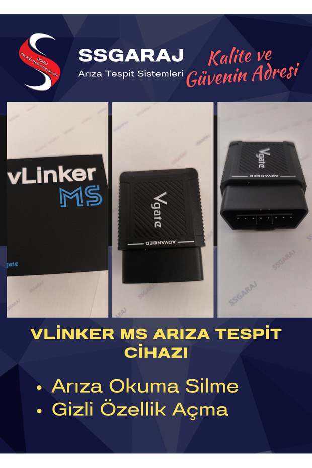 VLİNKER MS Arıza Tespit Cihazı İos Android - 5