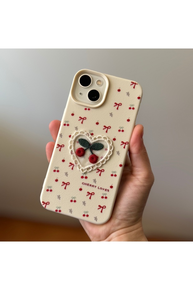 حافظة آيفون 13/14 متوافقة مع الكرز - 2