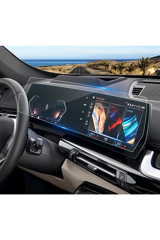 شاشة عرض المعلومات واللمس المتوافقة مع طرازات Bmw X2 / iX2 لعام 2024 2025 2026، واقي شاشة نانو 9h