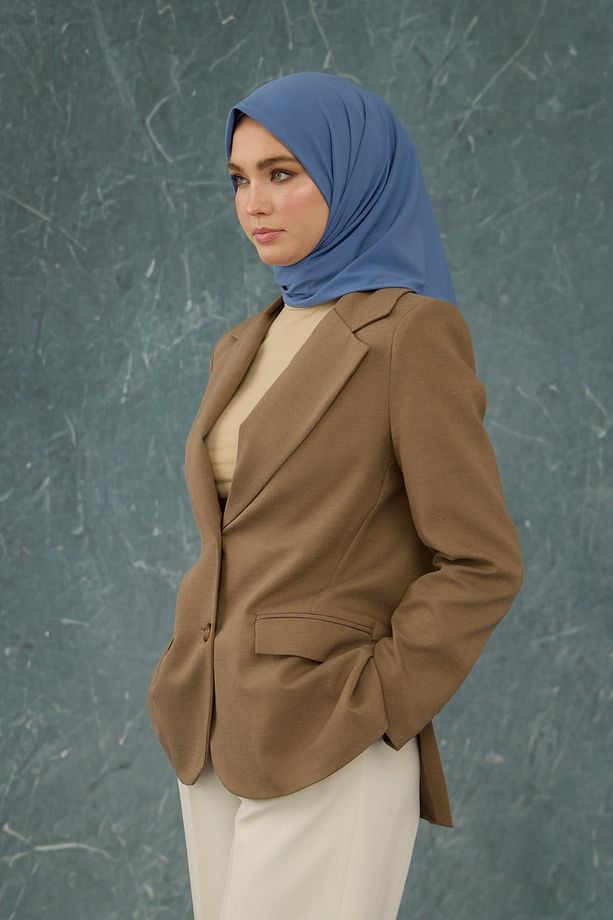 Mavi Comfy Yok Eşarp - 10001-19 - 5