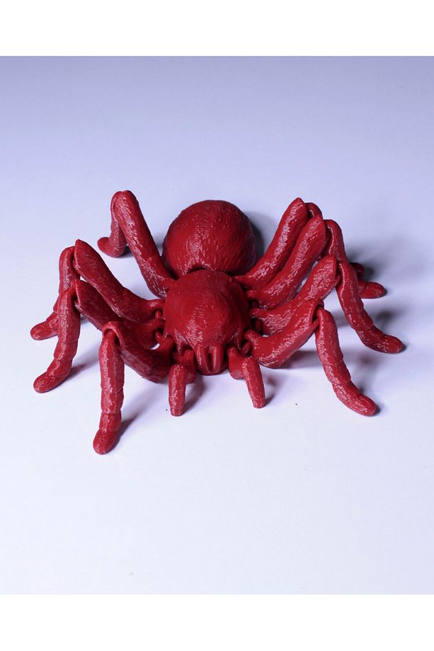 Tarantula Örümcek Figür Oyuncak (KIRMIZI) - 4