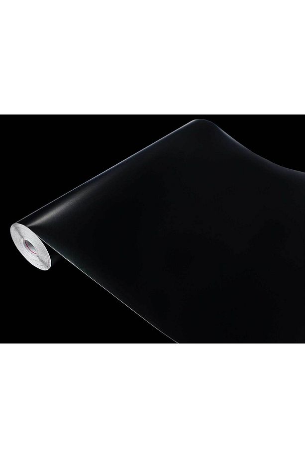 176-0002 Düz Mat Siyah Kendinden Yapışkanlı Folyo ( 45 cm x 1 mt ) - 2