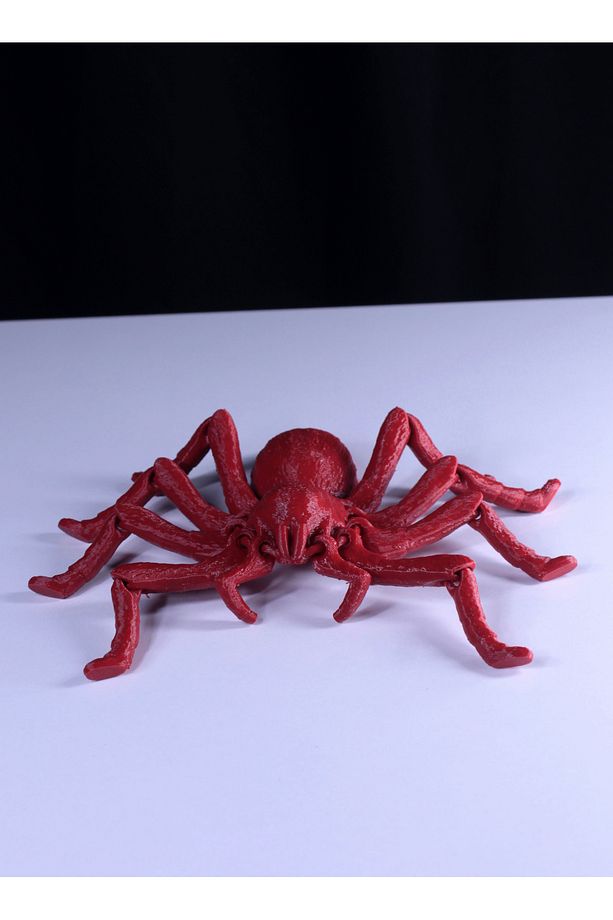 Tarantula Örümcek Figür Oyuncak (KIRMIZI) - 5