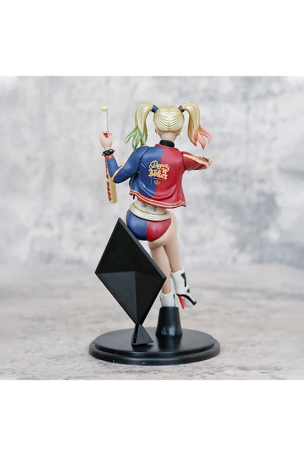 İntihar Harley Quinn Action Anime Figure 12 cm Hediyelik masa üstü oyuncak - 5