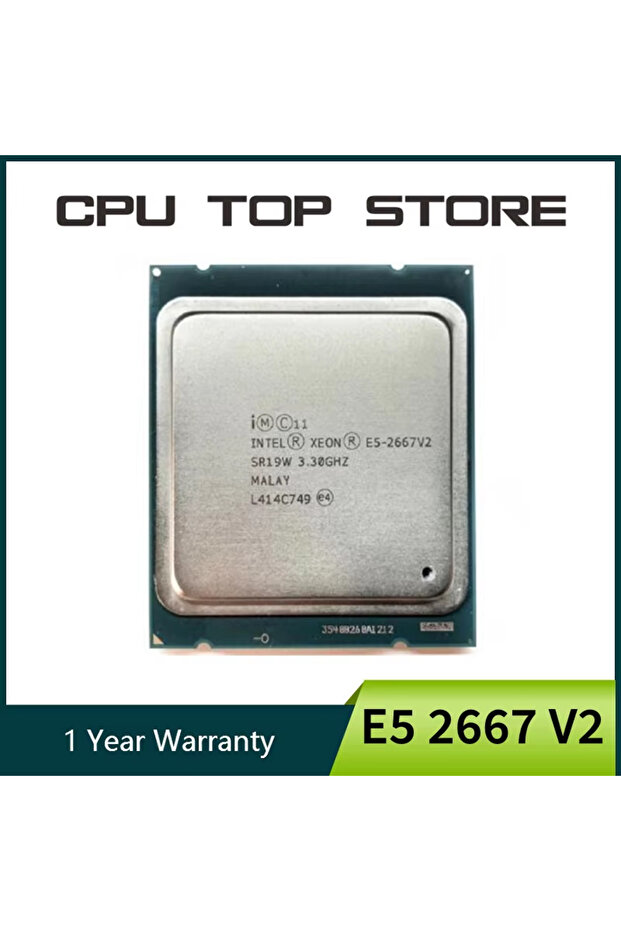 Intel Xeon E5 2667 V2 2667V2 CPU 8-Core 3.3GHz 130W LGA 2011 Processor - 3