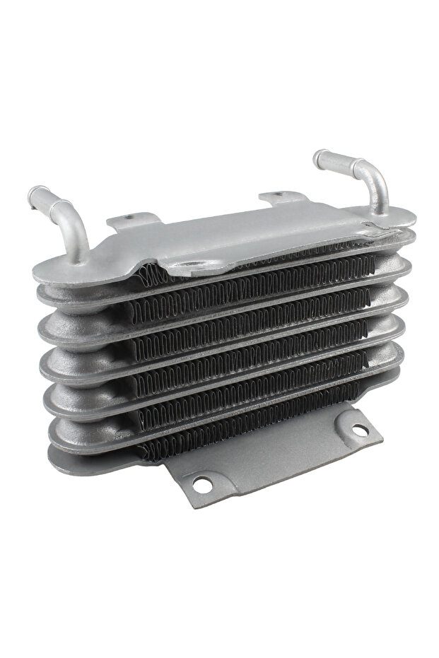 Silver Oil Cooler Motorcycle Radiator Universal 2 Stroke Engine Aluminum 8mm Accessories Motocross C