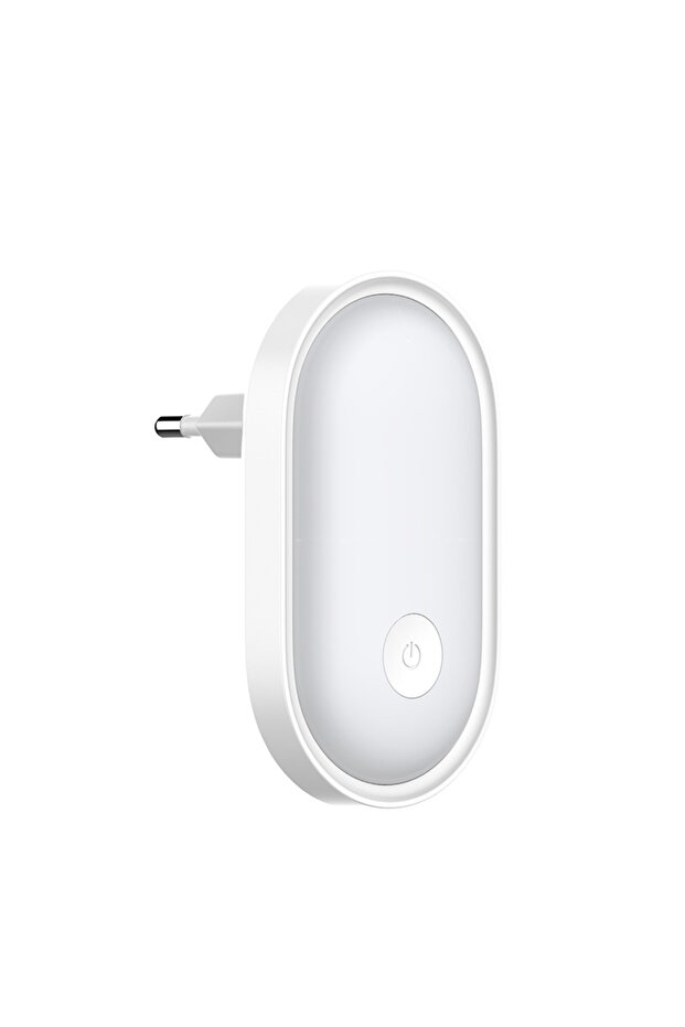 EU Plug LED Night Light Wall Lamp EU Plug Light Control Induction Energy Saving Environmental Protec