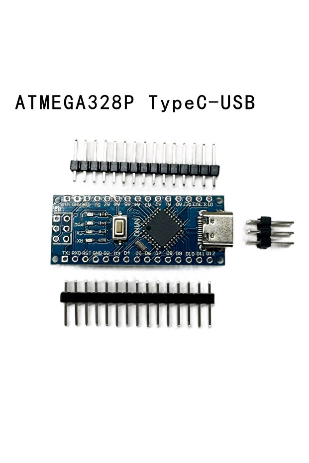 وحدة تحكم نانو متوافقة مع Arduino Pro Nano 3.0 Mini / Type-C / Micro USB مع أداة تحميل التشغيل من النوع C USB