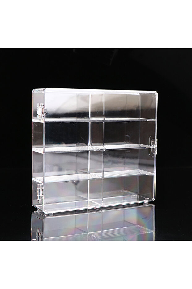Acrylic Wheels Car Storage Box For Diecast 1/64 Storage Case Dustproof Educational Kid Boys Toys ...