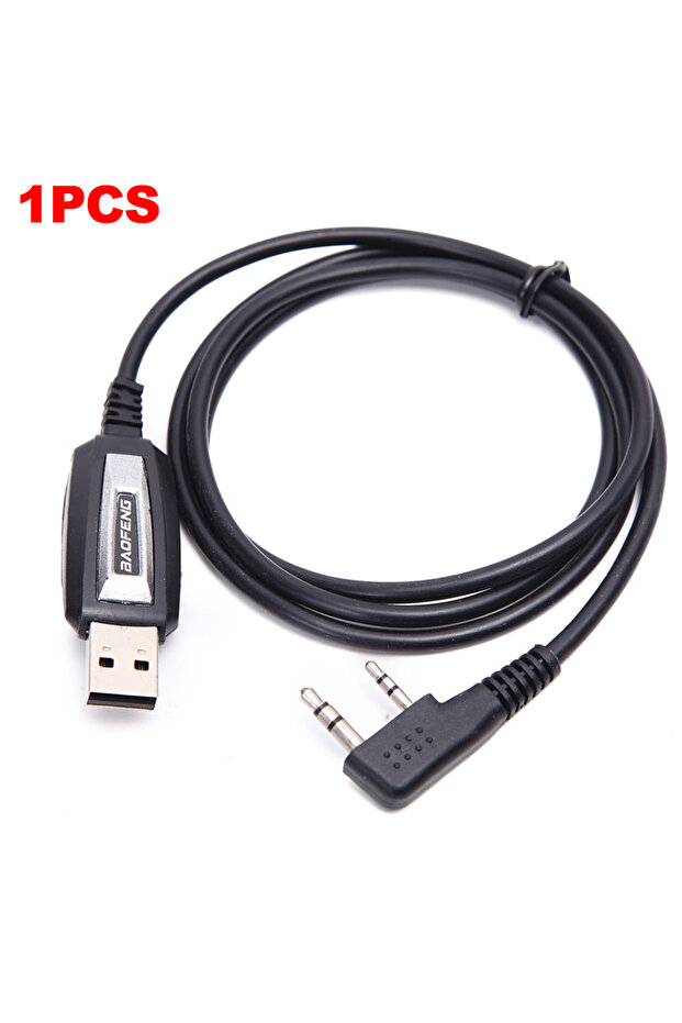 كابل برمجة USB من K-Cable (قطعة واحدة) لأجهزة UV-5R، UV-82، BF-888S، UV-S9 Plus، UV-10R، UV-16 U