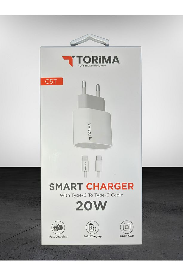 TYPE-C YENİ NESİL SARJ ADAPTOR(20W) ve HIZLI KABLO TYPE-C Uyumlu - 1