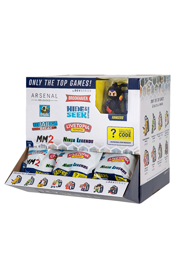 - Dev Series, Surprise Keychain, Various Models ( Code Included) - 4