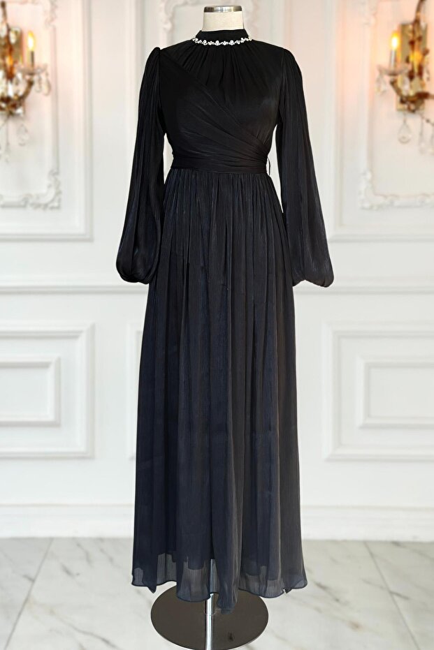 Rochie de seară Pelin neagră - 1