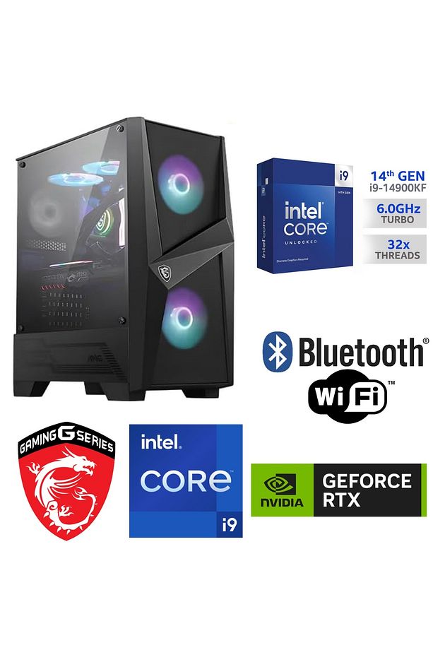 Ddr5 Gaming Pc – Rtx 4060Tİ 16 GB –Intel I9 14900KF –32GB Ddr5 Ram – 1 Tb M.2 SSD – Sıvı Sogutma – - 1