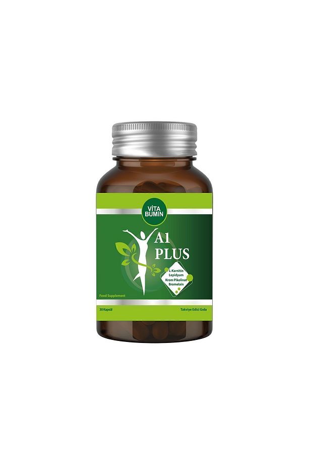 A1 Plus L-carnitine Lepidium - Bitkisel 30 Kapsül 1 Adet A1 - 3
