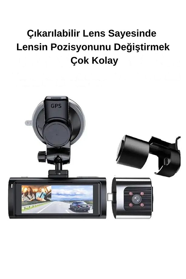 K17 Ultra Hd 4k Wifi Ve App Kontrollü Hareket Sensörü Gece Görüşü 7/24 Kayıt Türkçe Çift AraçUyumlu - 4