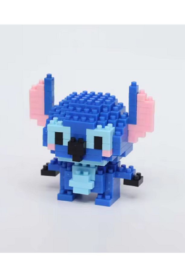 Stitch ve Angel Bricks Karakter Figürü 3d Yapboz Puzzle Yapı Oyuncakları - 3