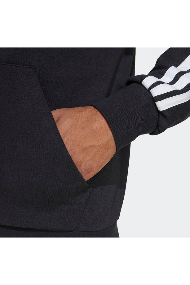 Essentials Terry 3 Striped Erkek Siyah Eşofman Üstü - 6