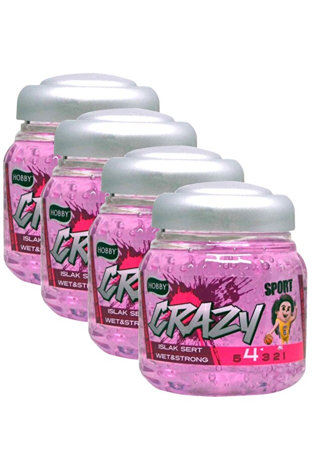 Hobby Crazy Jöle 150 Ml Islak Sert x4 Adet