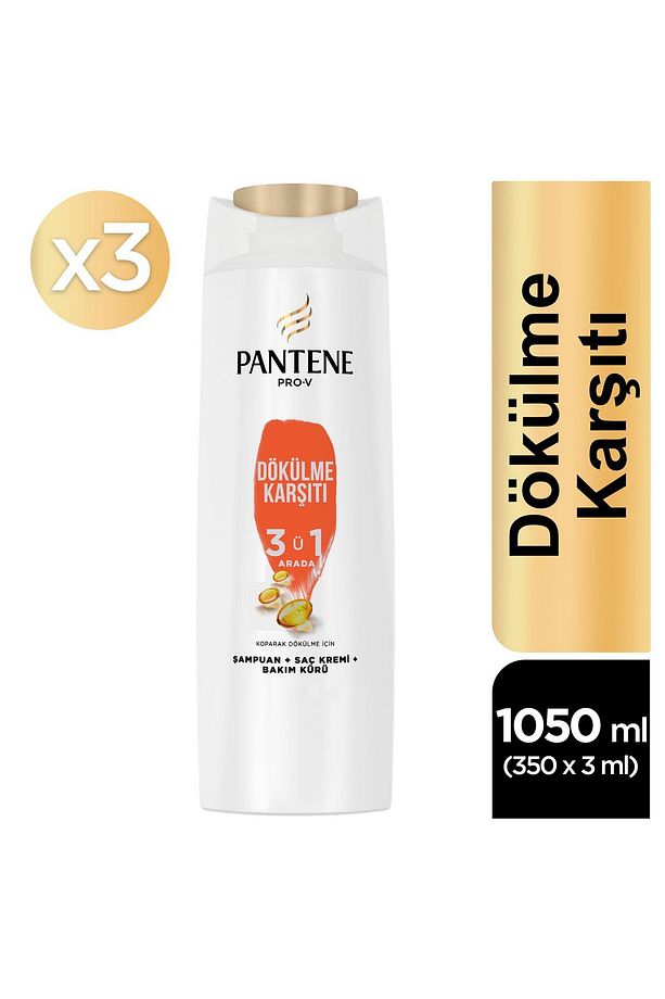 350 ml Şampuan 3in1 Saç Dökülmesine Karşı X3 Adet - 2
