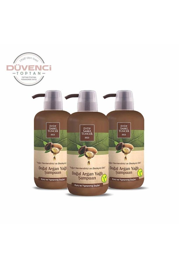 Düvenci Toptan Argan Yağlı Şampuan Seti 3' Lü Paket - 1