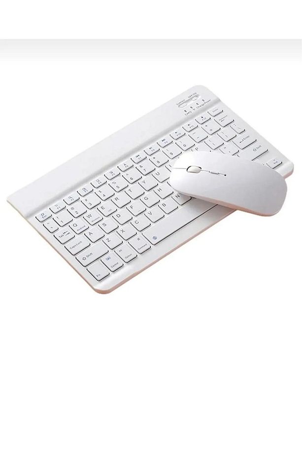 Tüm Cihazlara Uyumlu Kablosuz Bluetooth Klavye+mouse Set+MousePad+Tablet Kalemi - 2