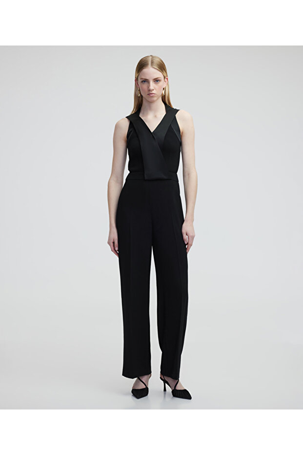 Kumaş mix tulum - 1