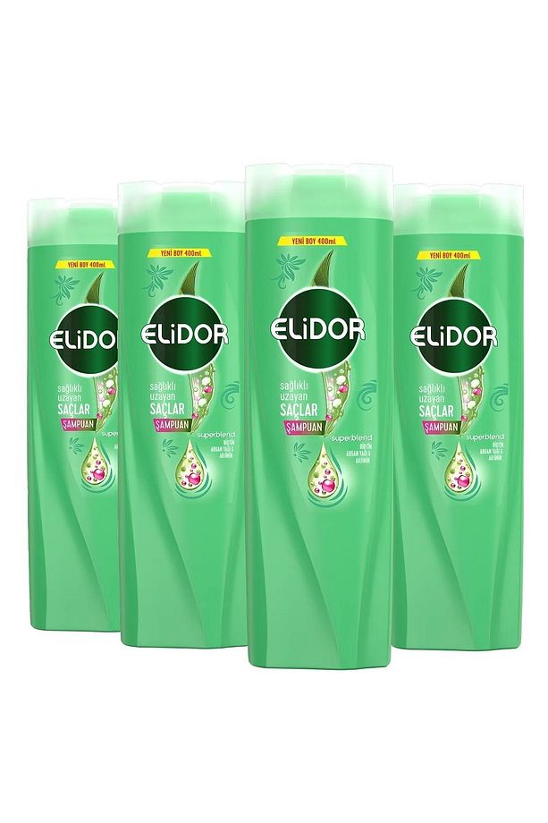 Şampuan 400 ml Sağlıklı Uzayan Saçlar X 4 Adet - 1