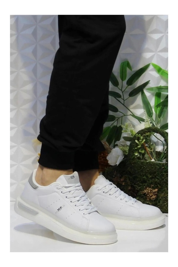 M.P Premium Mp242 1875 Men's White Sneaker Sports Shoes