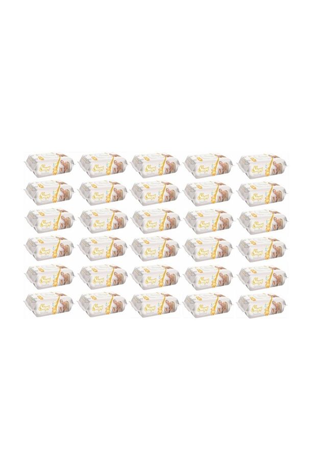 Islak Havlu Mendil 90 Yaprak Sensitive 30 Lu Set Plastik Kapaklı - 1
