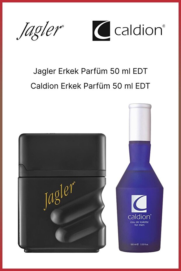 Men Edt 50 Ml + Jagler Men Edt 50 Ml - 1