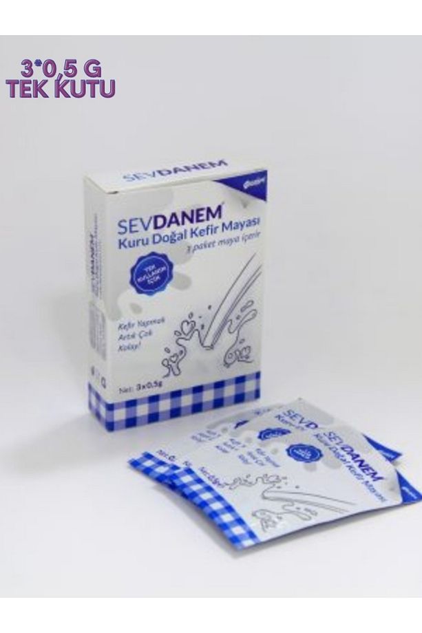 Sevdanem Tek Kullanımlık Kuru Doğal Kefir Mayası 3*0,5g - 2