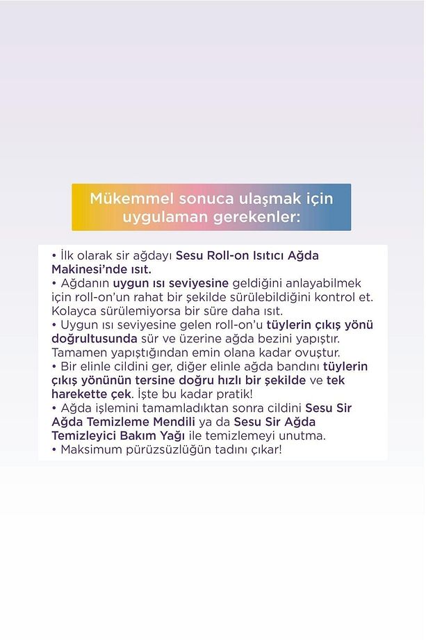 Roll-on Sir Ağda 100 ml Hassas Cilt Pembe Sea 3 Adet - 5