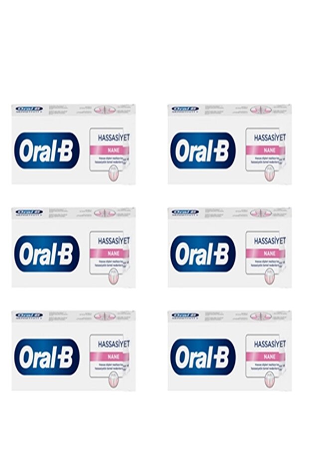 Toothpaste Sensitivity Mint 75 ml X6 Pieces