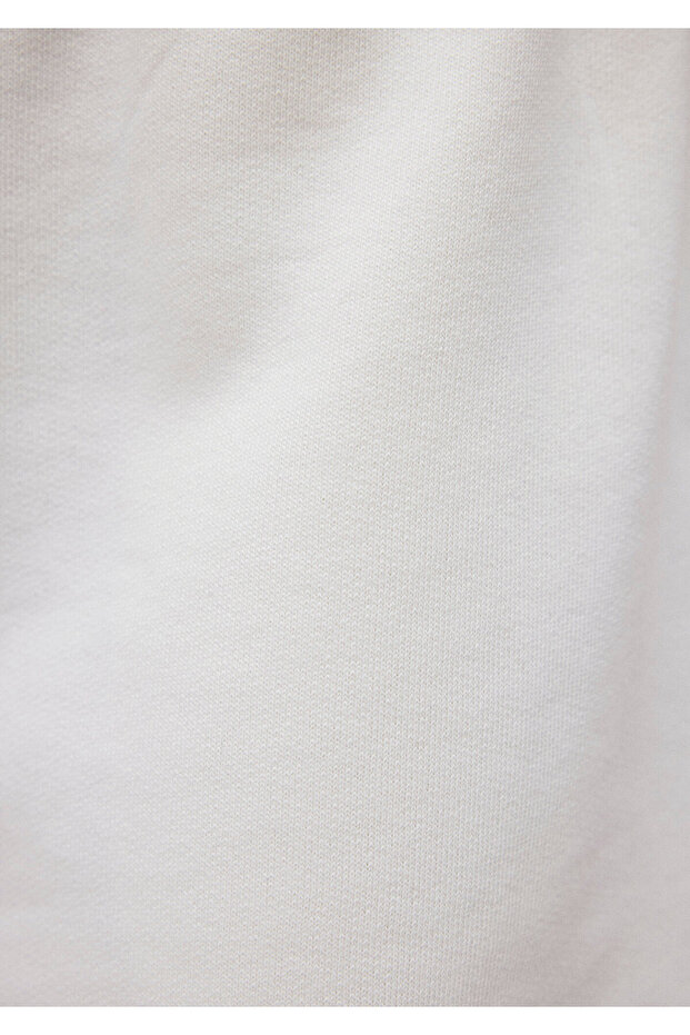 Logo Baskılı Beyaz Şort 1410164-70069 - 7