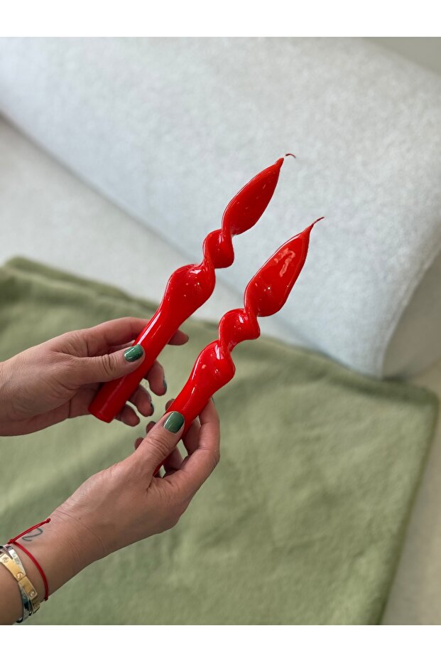 Zigzag Şamdan Mum - 4