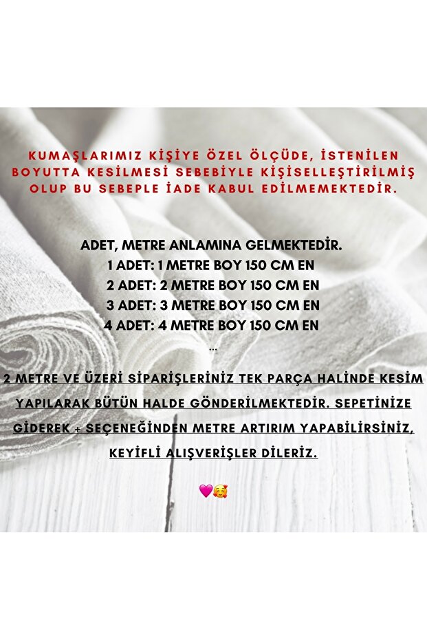 Tüvit Buklet Kumaş Çift En Ekru Renk Kareli %100 Pamuk - 6