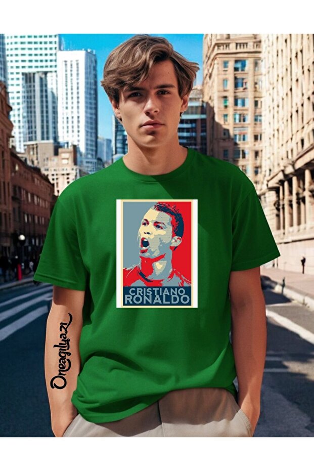 Printed Men's Oversize T-Shirt