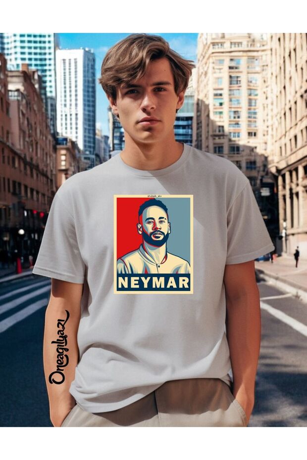Printed Men's Oversize T-Shirt