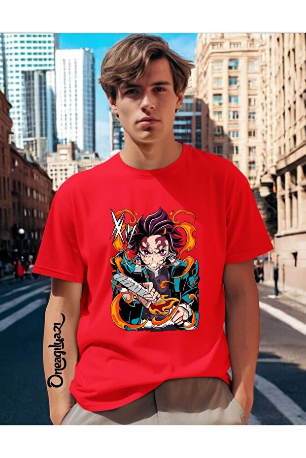 Printed Men's Oversize T-Shirt